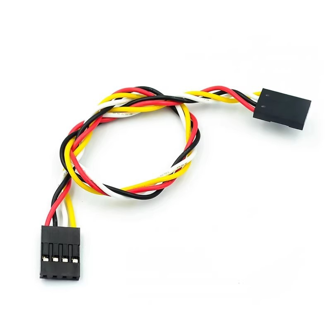 Cable Dupont 4P Hembra-Hembra 20cm 2.54mm Arduino Jumper 1
