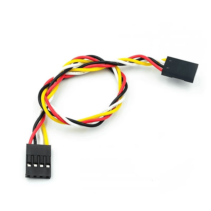 Cable Dupont 4P Hembra-Hembra 20cm 2.54mm Arduino Jumper 1