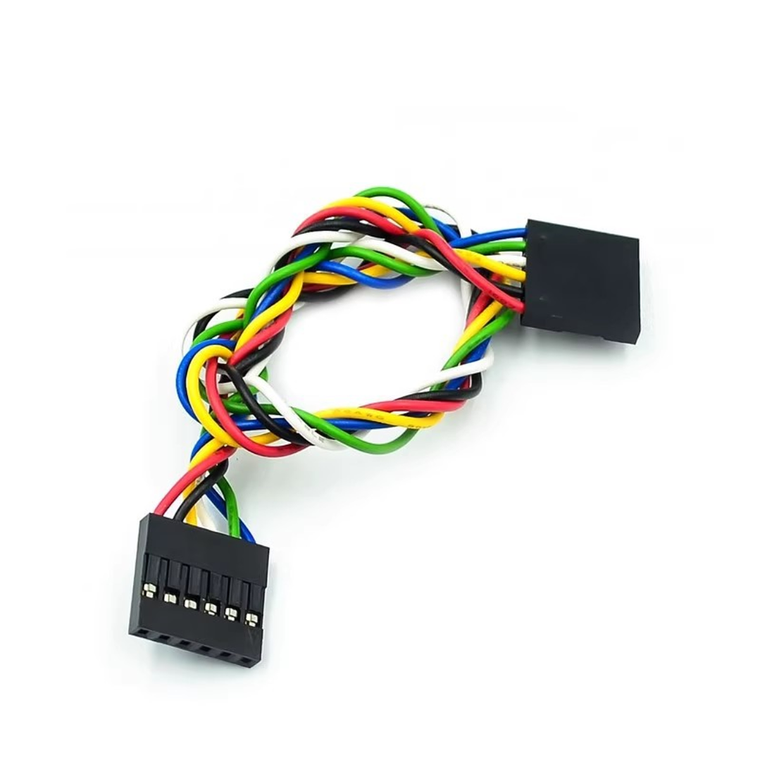 Cable Dupont 6P Hembra-Hembra 20cm 2.54mm Arduino Jumper 1