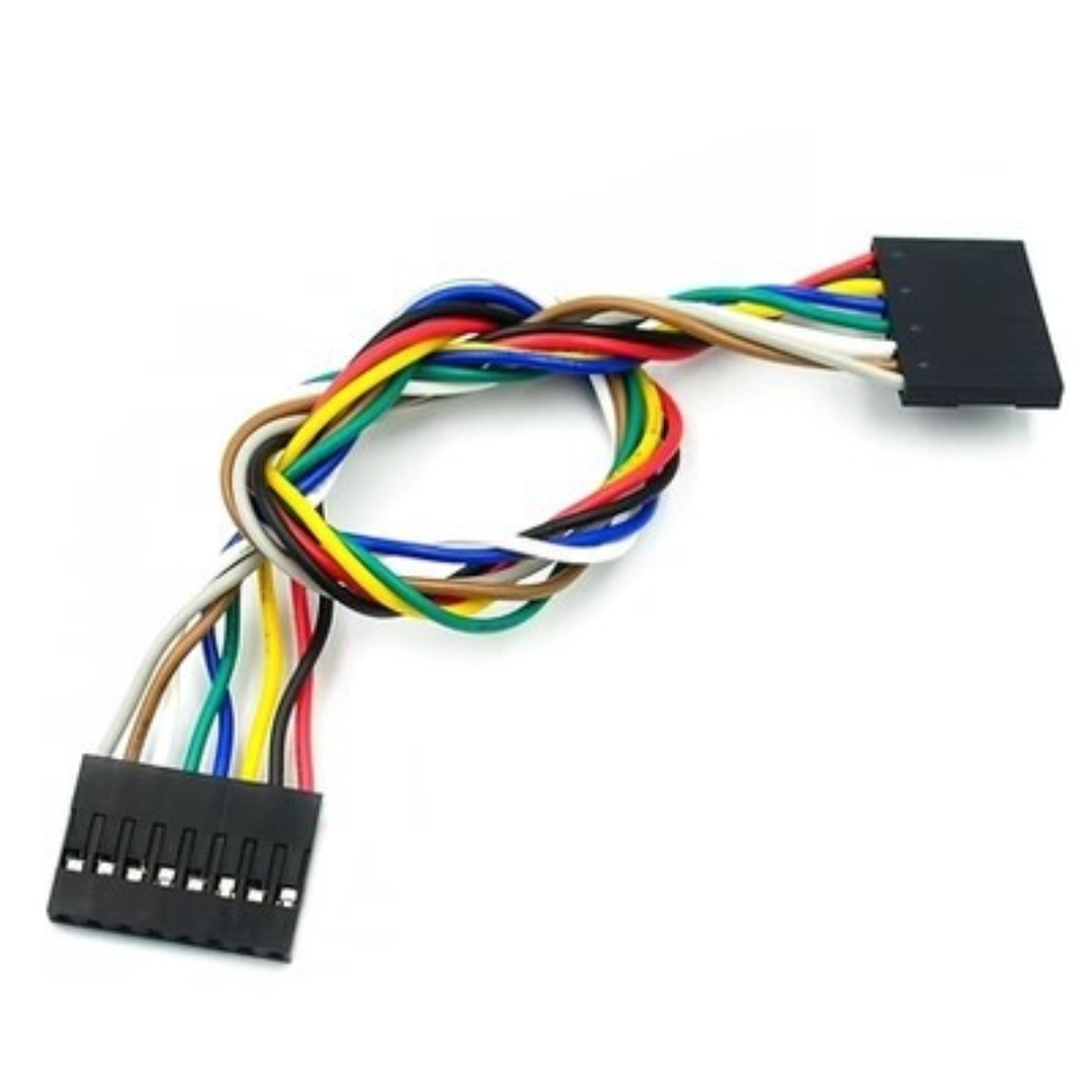 Cable Dupont 8P Hembra-Hembra 20cm 2.54mm Arduino Jumper 1