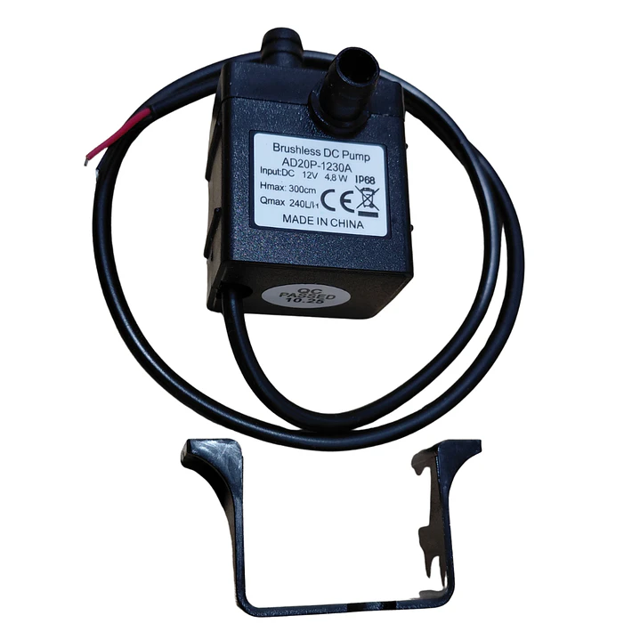Bomba de Agua DC 12V 4.8W 240L/h Mini Bomba Sin Escobillas 1