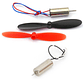Kit 2 Motores Coreless 614 + 2 Hélices Para Mini Dron DIY - Miniatura 3