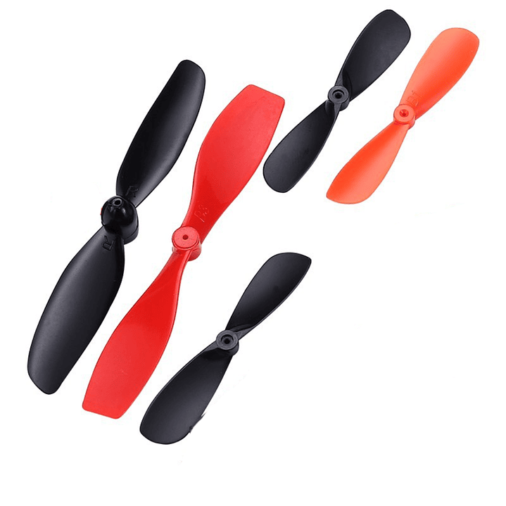 10 Pares Hélices 55mm AB Para Mini Drone Motor 614 716 4