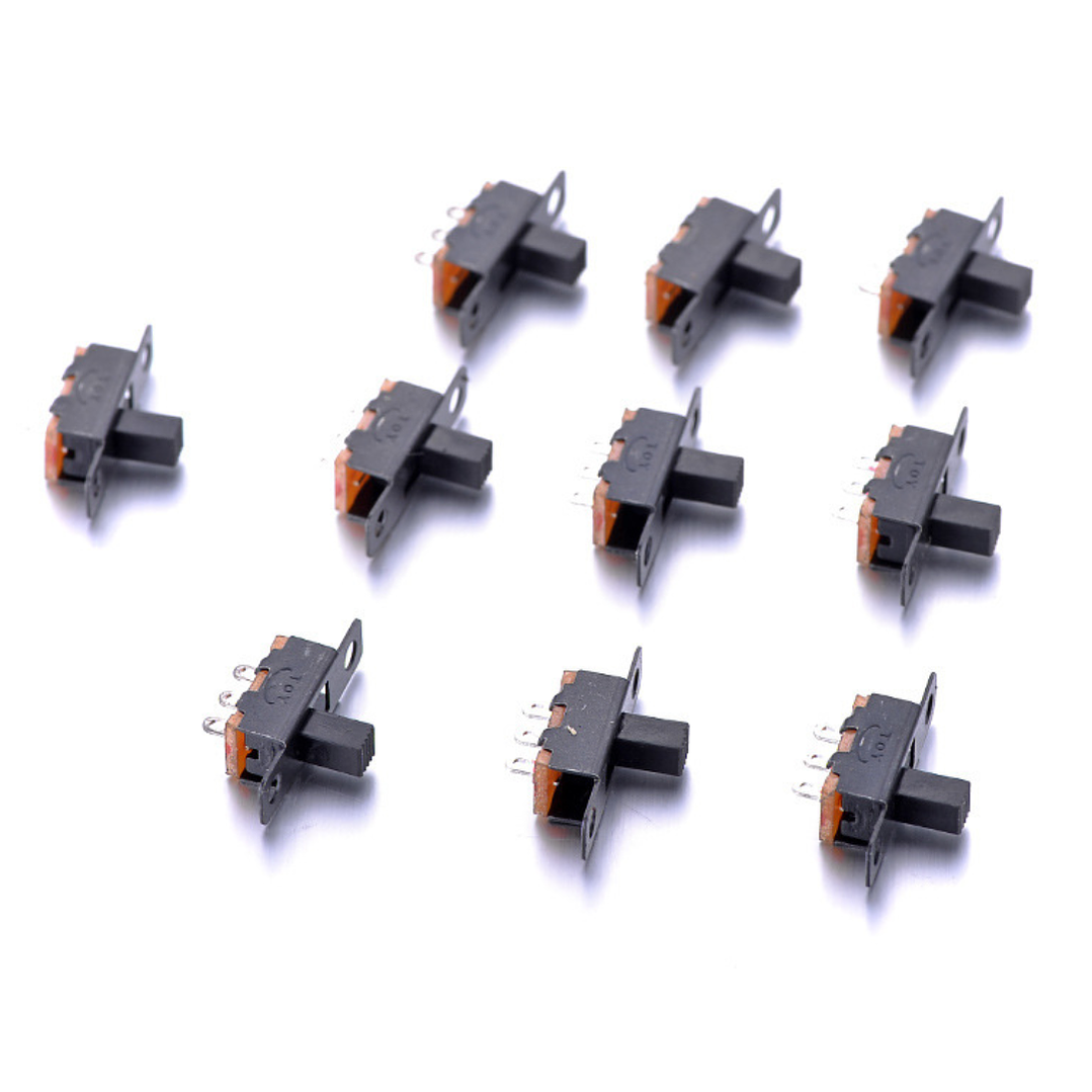 Switch Suiche Interruptor Deslizante SS12F15 3 Pines x10 3