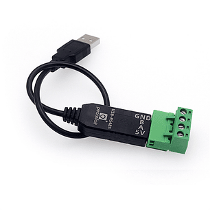 USB a RS485 Adaptador Serial con Bornera 5V Industrial