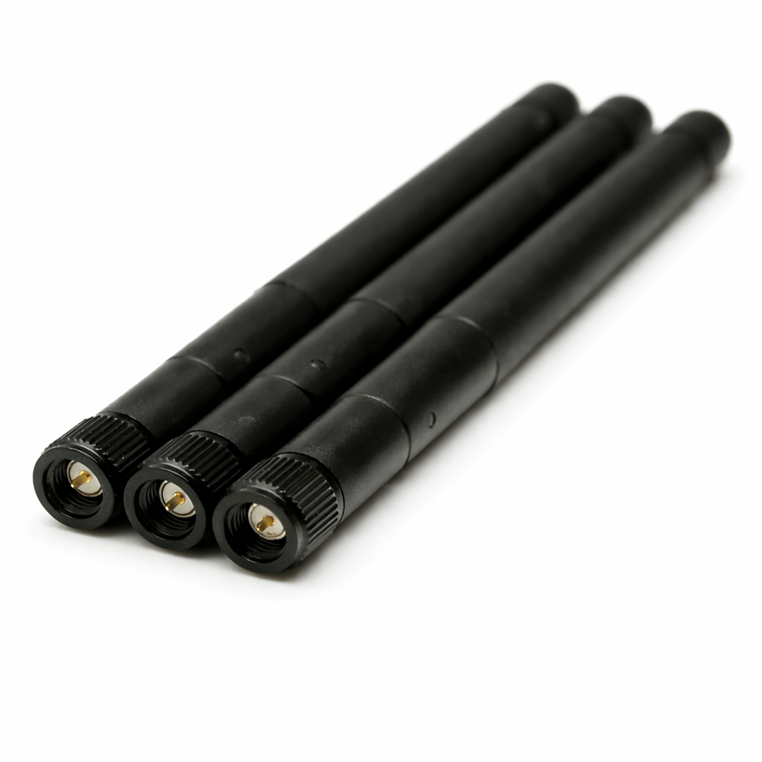 KIT ANTENA 433MHz LoRa SMA 3dBi + Cable IPEX a SMA 15cm RF 4