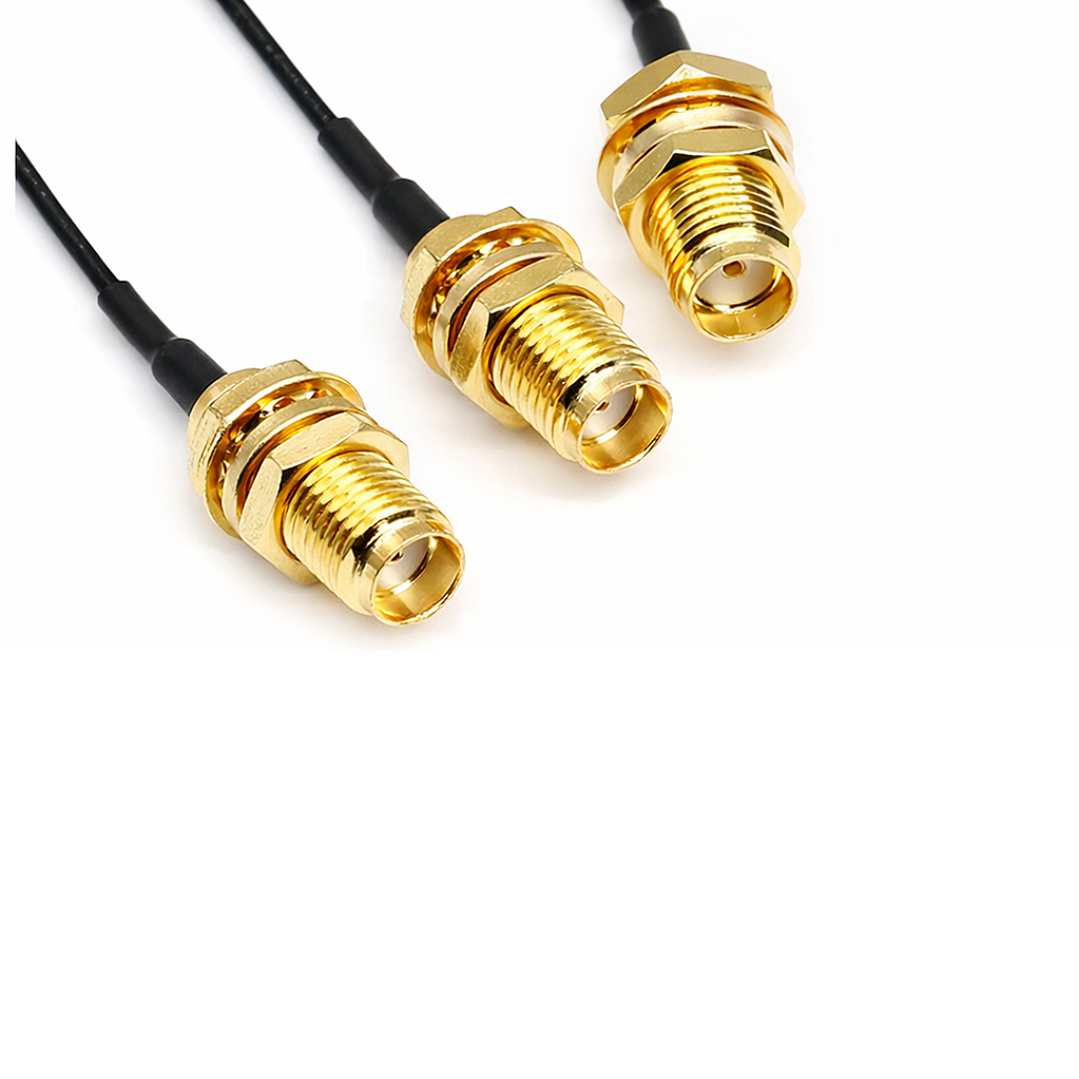 KIT ANTENA 433MHz LoRa SMA 3dBi + Cable IPEX a SMA 15cm RF 7