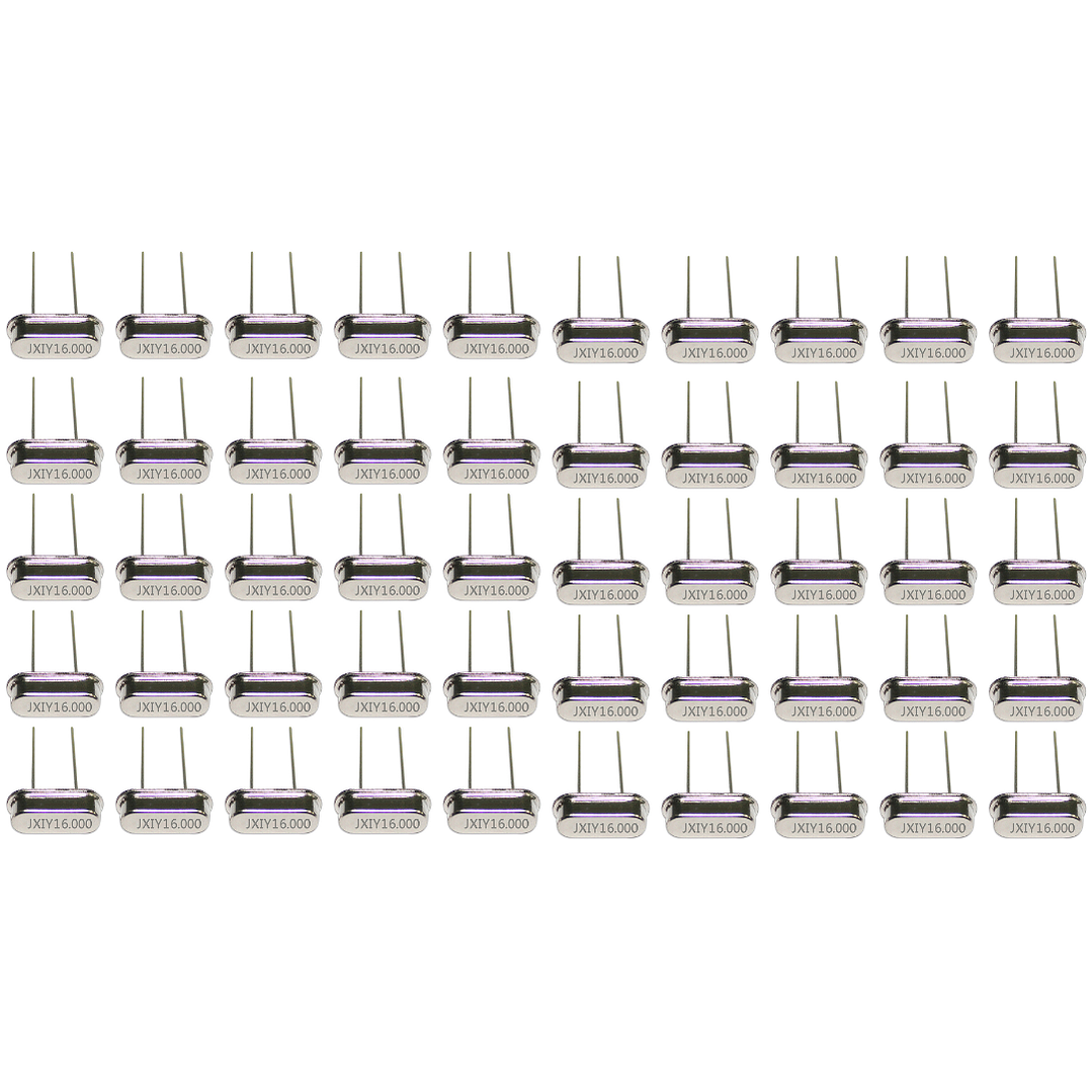 Cristal Oscilador 16MHz HC-49S 50 Unidades 2 Pines 2
