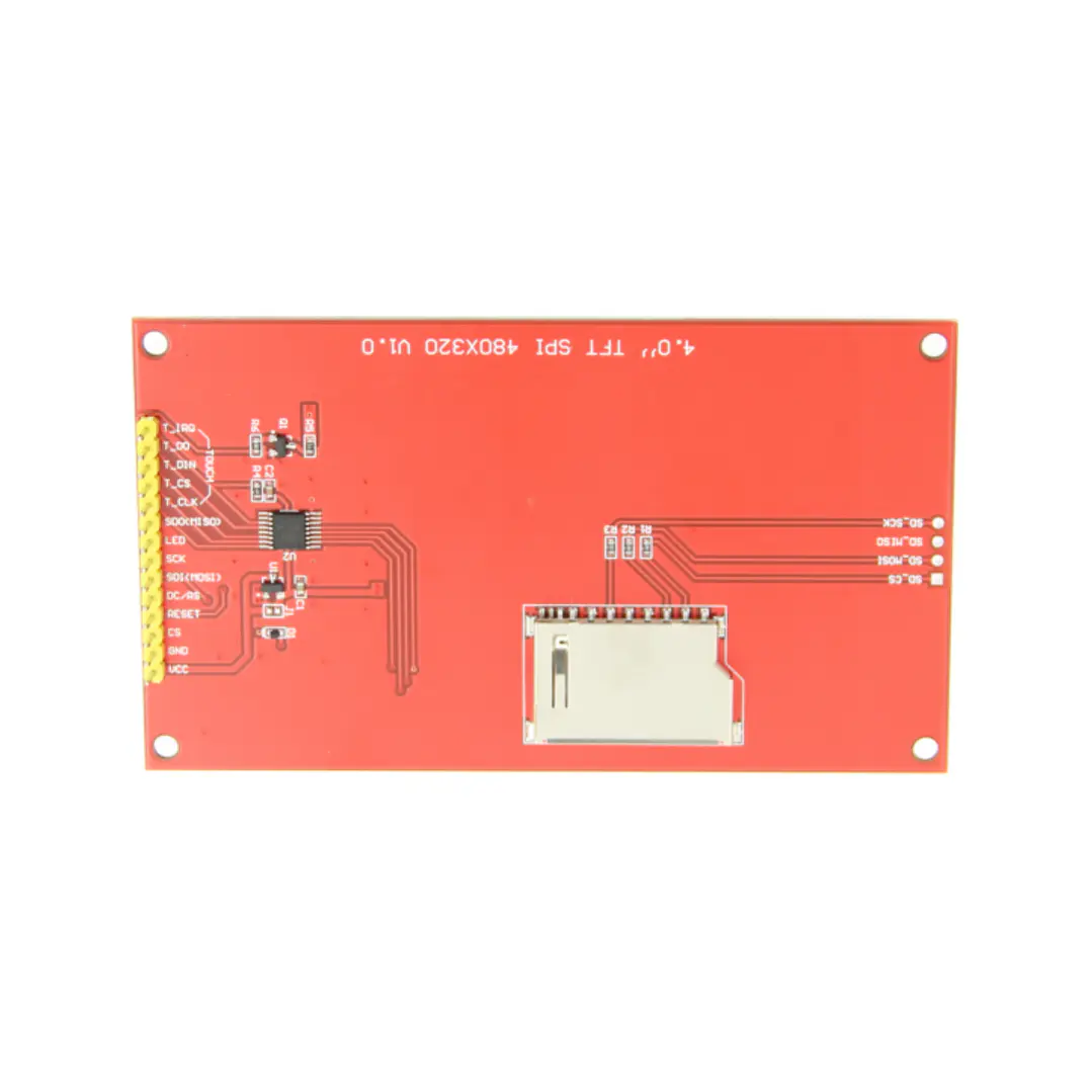 Pantalla TFT 4.0 SPI ST7796 Touch 480x320 Arduino 3