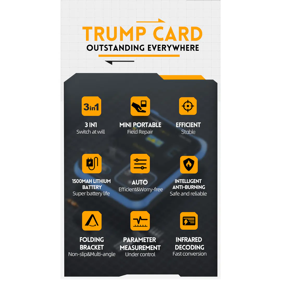 Osciloscopio FNIRSI DSO-TC3 3 en 1 Tester LCR Pro 4