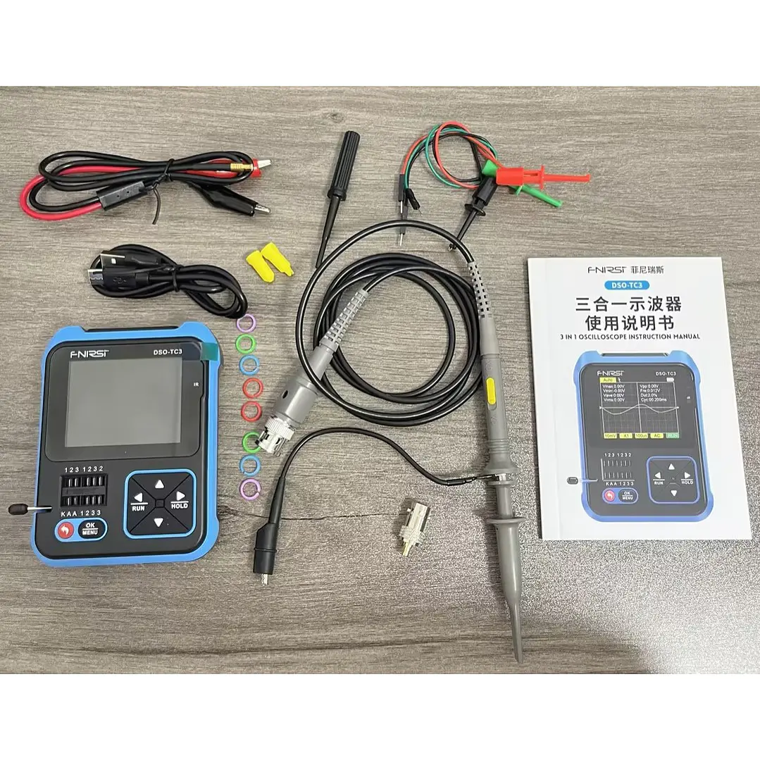 Osciloscopio FNIRSI DSO-TC3 3 en 1 Tester LCR Pro 8