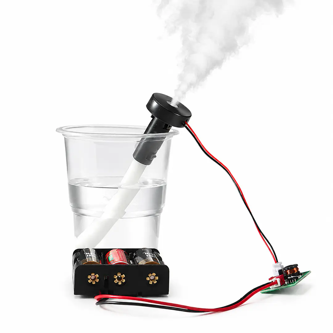 Kit Mini Humidificador Ultrasónico DIY 5V Con Atomizador 1