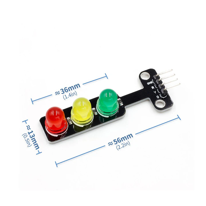 Modulo Semaforo LED 5V Rojo Amarillo Verde Arduino ESP32 4
