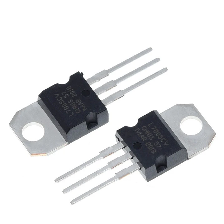 Pack 5 Reguladores Voltaje L7805CV 5V TO220 Arduino Fuente 3