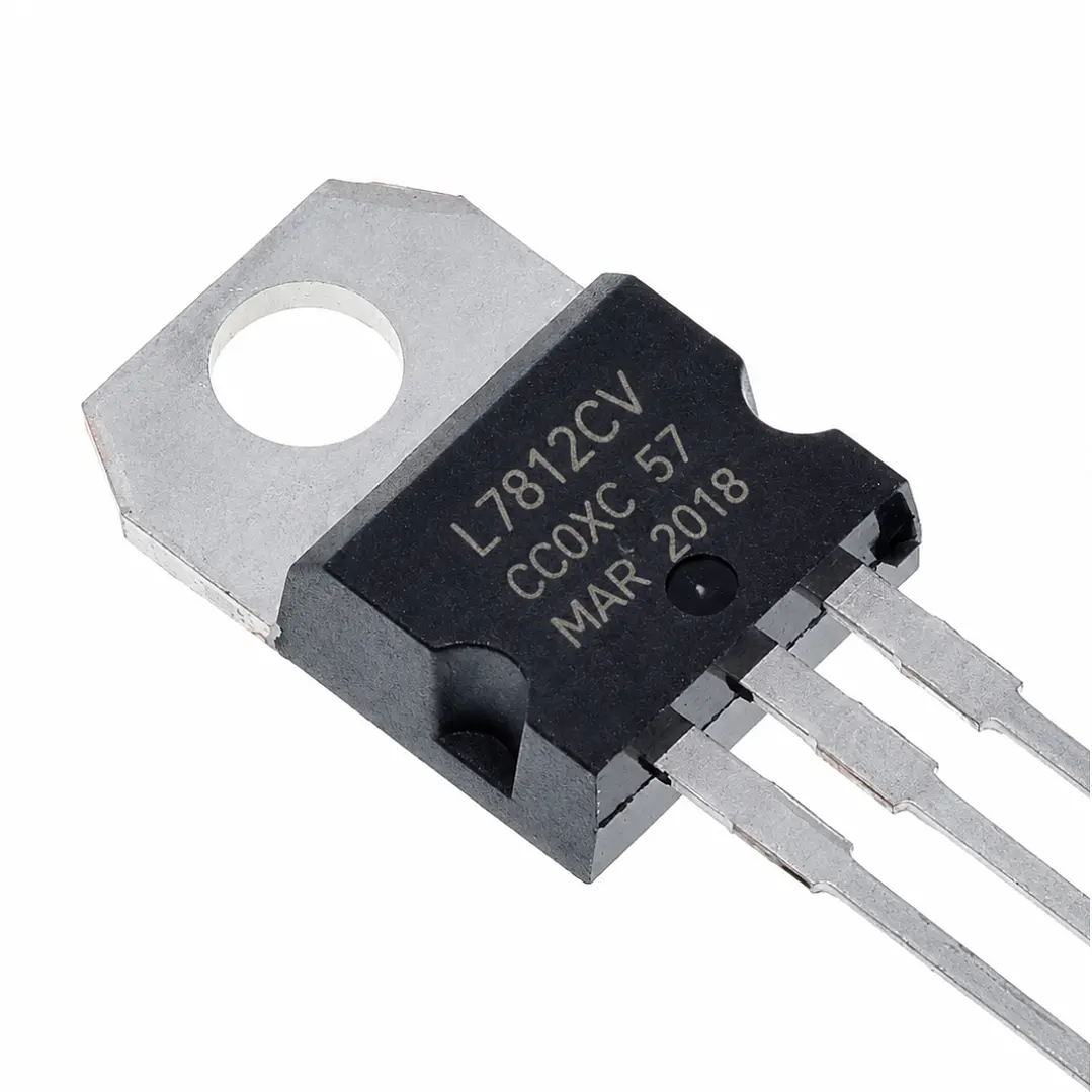 Pack 5 Reguladores Voltaje L7812CV 12V TO220 Fuente DC 2