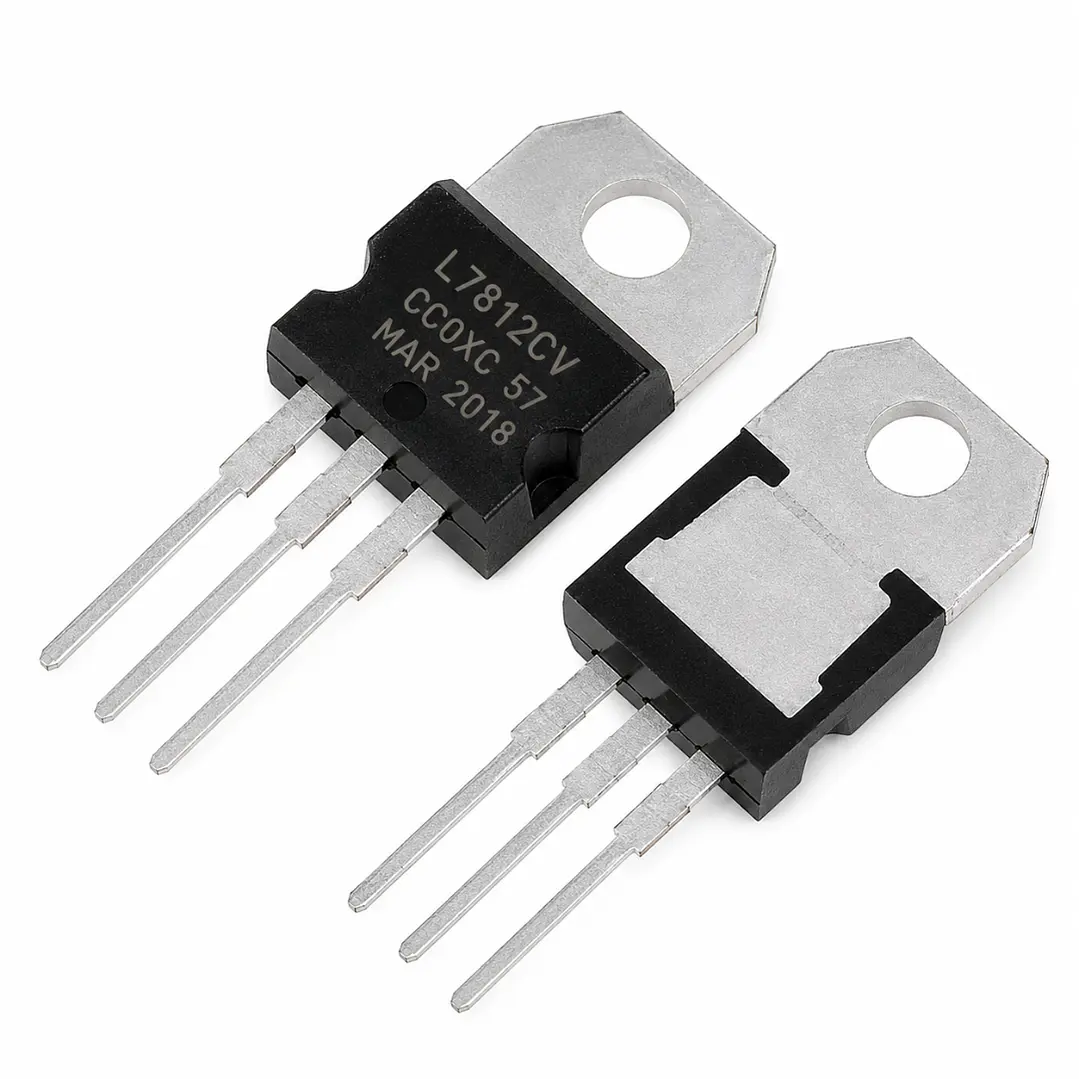 Pack 5 Reguladores Voltaje L7812CV 12V TO220 Fuente DC 4