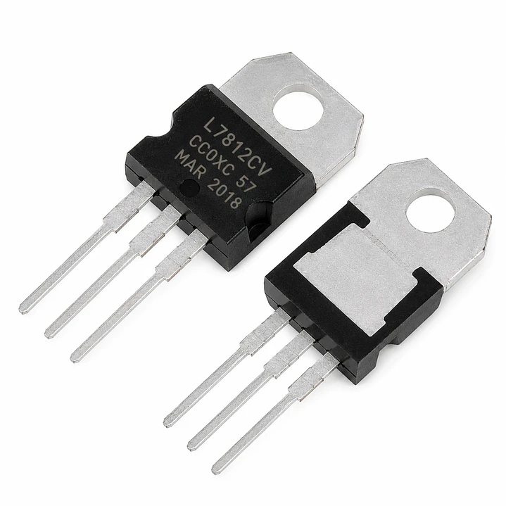 Pack 5 Reguladores Voltaje L7812CV 12V TO220 Fuente DC 4
