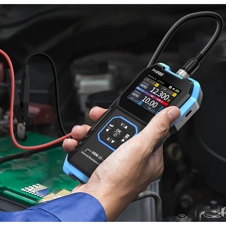 FNIRSI HRM-10 Tester De Resistencia Interna Para Baterías 7