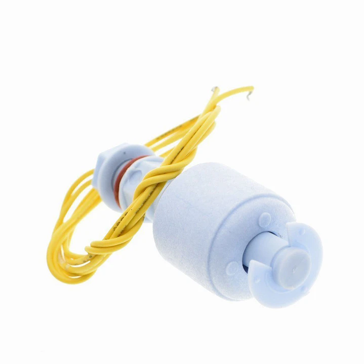 Interruptor Flotador PP Sensor Nivel Agua Líquidos 52mm 1