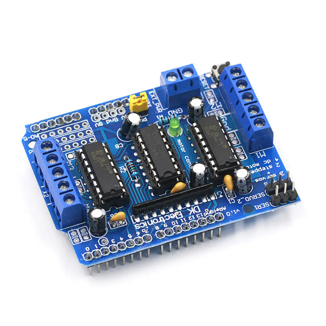 Shield Driver Motor L293D Arduino 4 Motores DC 1