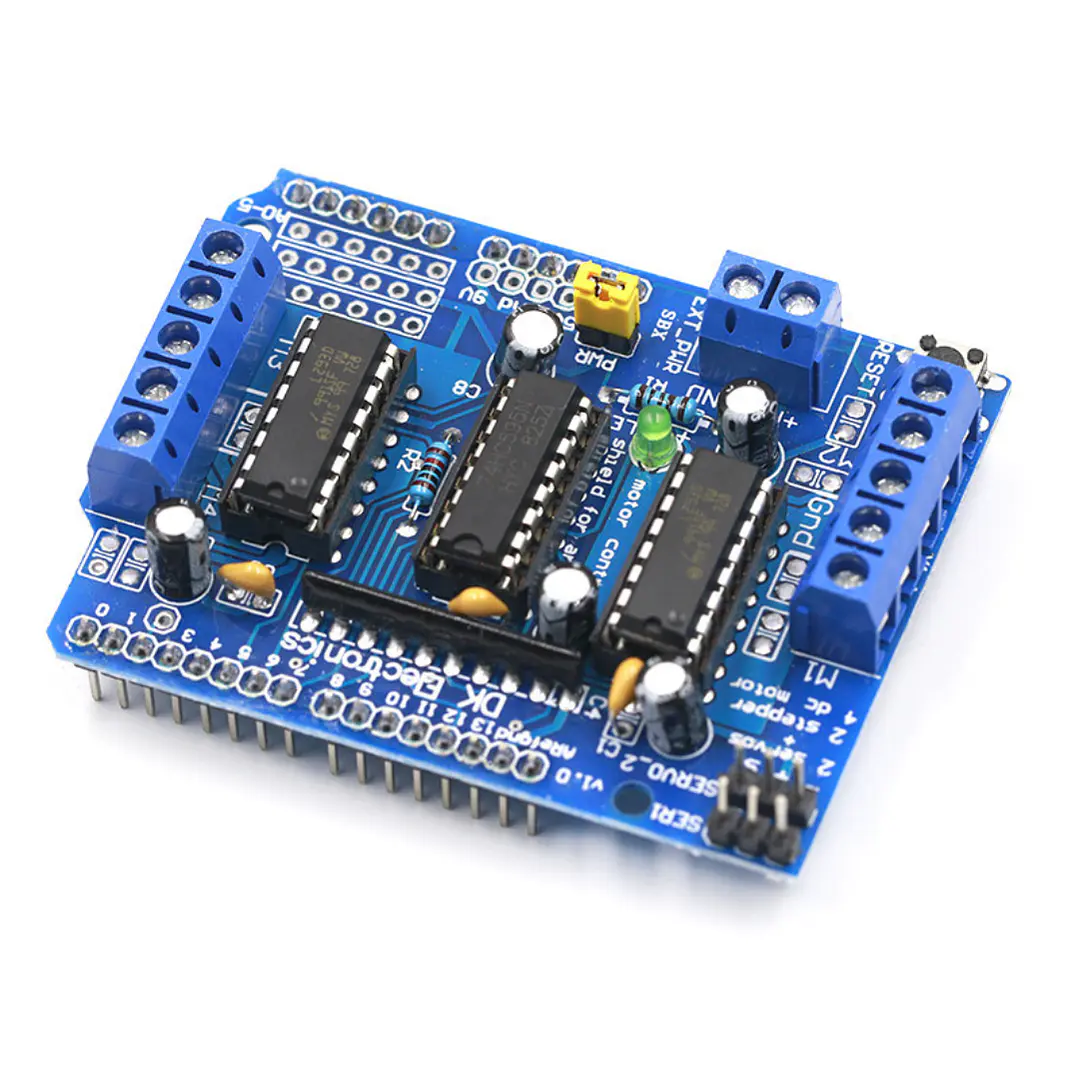 Shield Driver Motor L293D Arduino 4 Motores DC 2