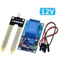 Módulo Riego Automático Humedad Suelo Relé 12V - Miniatura 2