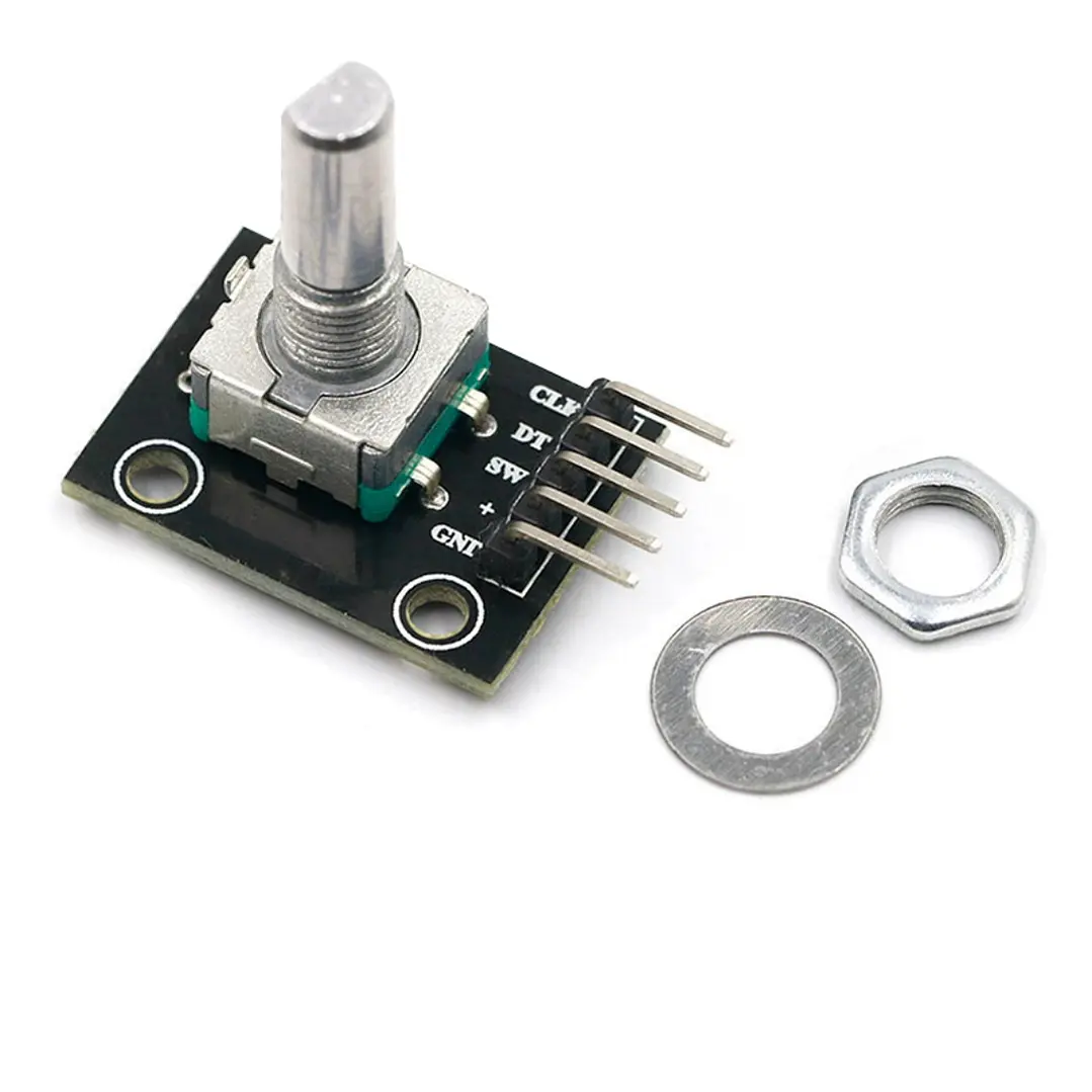 Módulo Encoder Rotativo KY-040 Con Pulsador 1