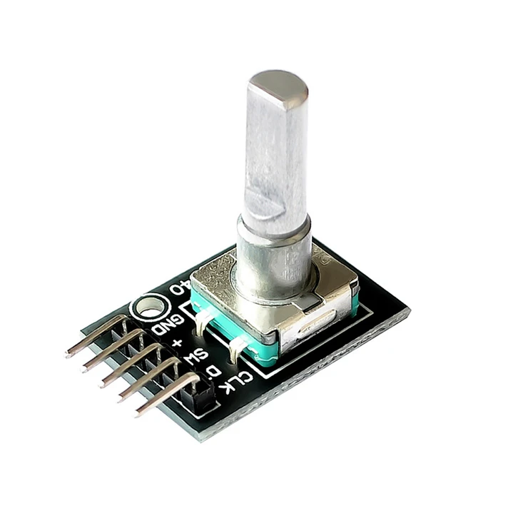 Módulo Encoder Rotativo KY-040 Con Pulsador 2