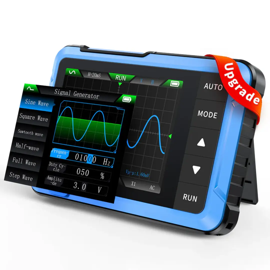 Osciloscopio Digital FNIRSI DSO-510 10MHz 48MS/s 6