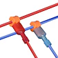 Conector Rapido T3 Amarillo Derivacion Cable Pack x100 - Miniatura 1