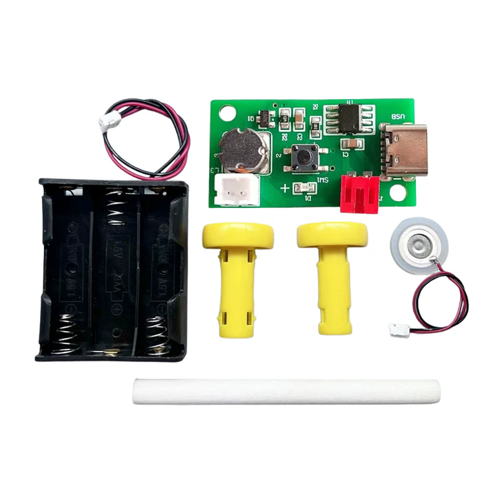 Pack 5x1 Atomizador USB Doble Alimentación Kit humificador 2