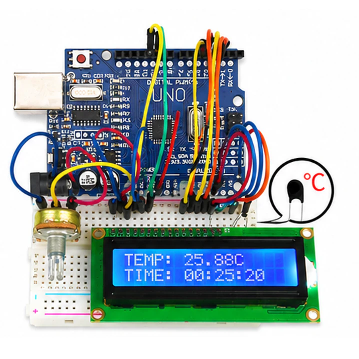 Kit Starter Compatible Arduino UNO R3 Ultrasónico LCD Servo 3