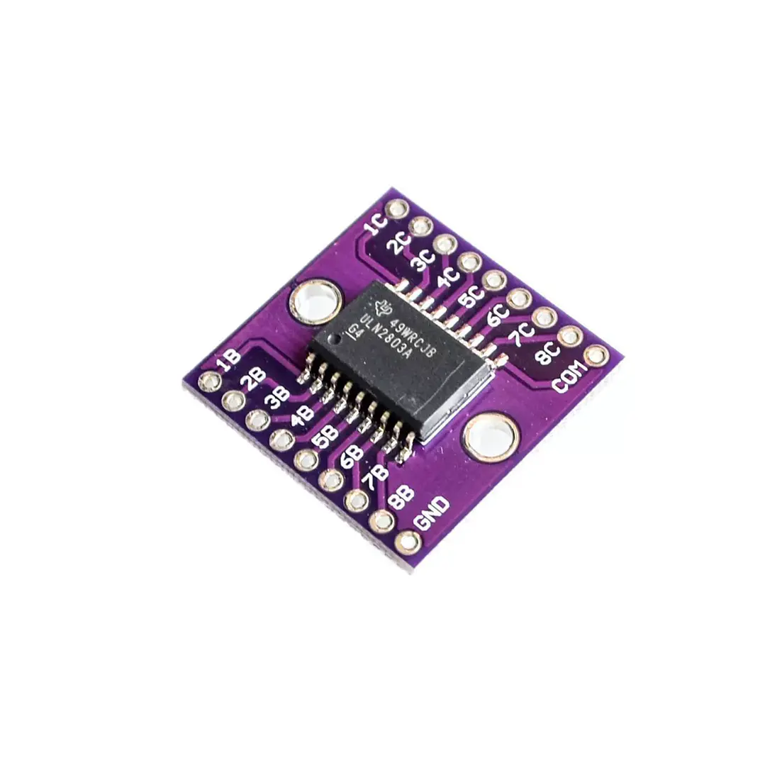 Módulo Driver ULN2803A Darlington 8 Canales 50V 500mA 2