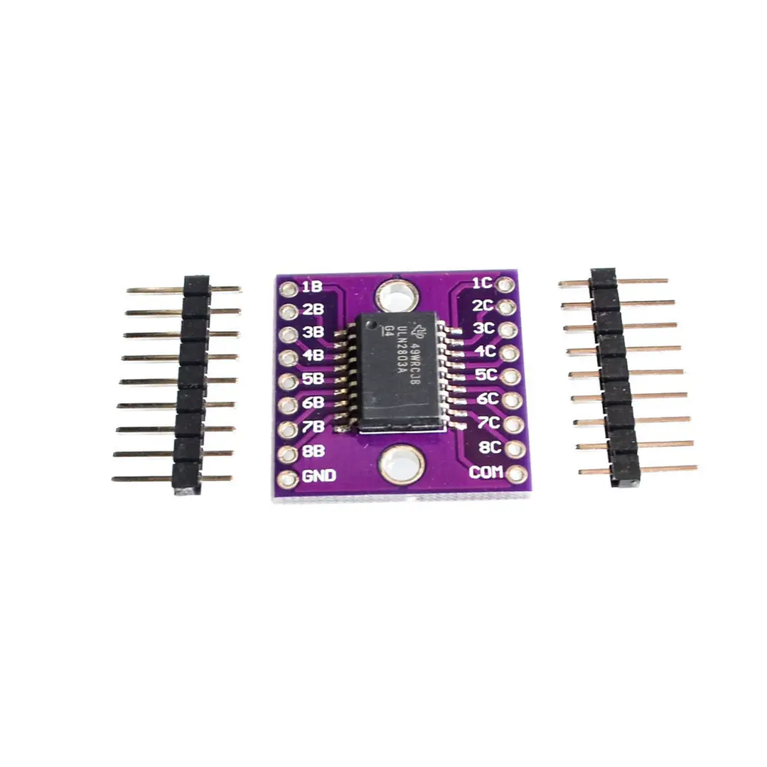Módulo Driver ULN2803A Darlington 8 Canales 50V 500mA 4