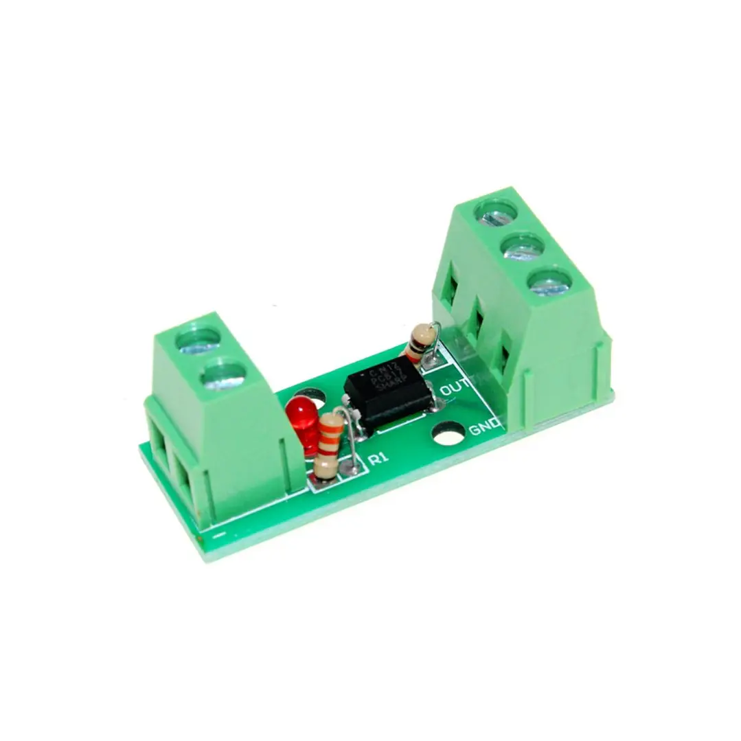 Módulo Optoacoplador 1 Canal EL817 PC817 Entrada 12V 3