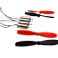 Kit 4 Motores Coreless 716 + 4 Hélices Para Mini Dron DIY - Miniatura 2