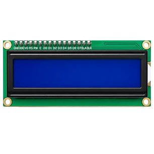 Pantalla LCD1602A con Fondo Azul y Módulo I2C (PCF8574T)