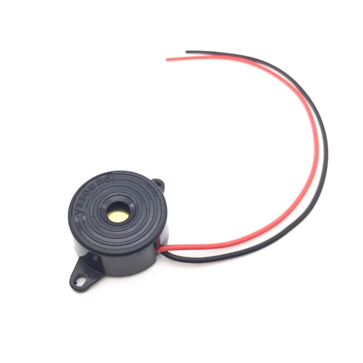 Buzzer Activo SFM-20B 3-24V 90dB Piezoeléctrico zumbador 2