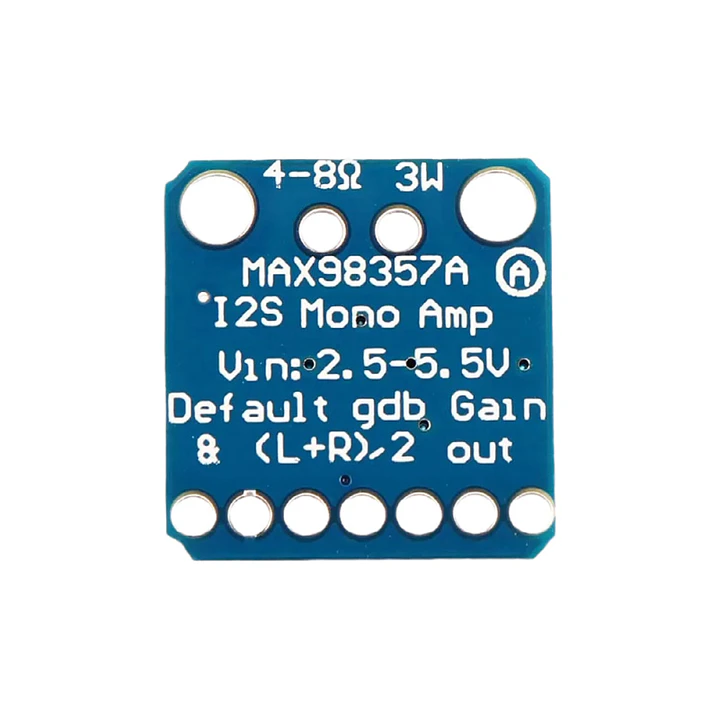 Módulo Amplificador MAX98357A I2S 3W Clase D ESP32 Arduino 5