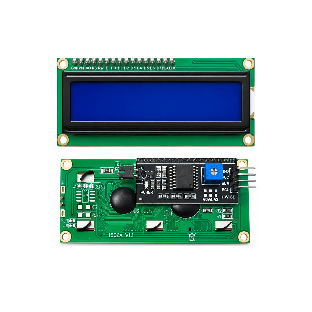 Kit UNO R3 Compatible Arduino LCD1602 I2C Protoboard LEDs 3
