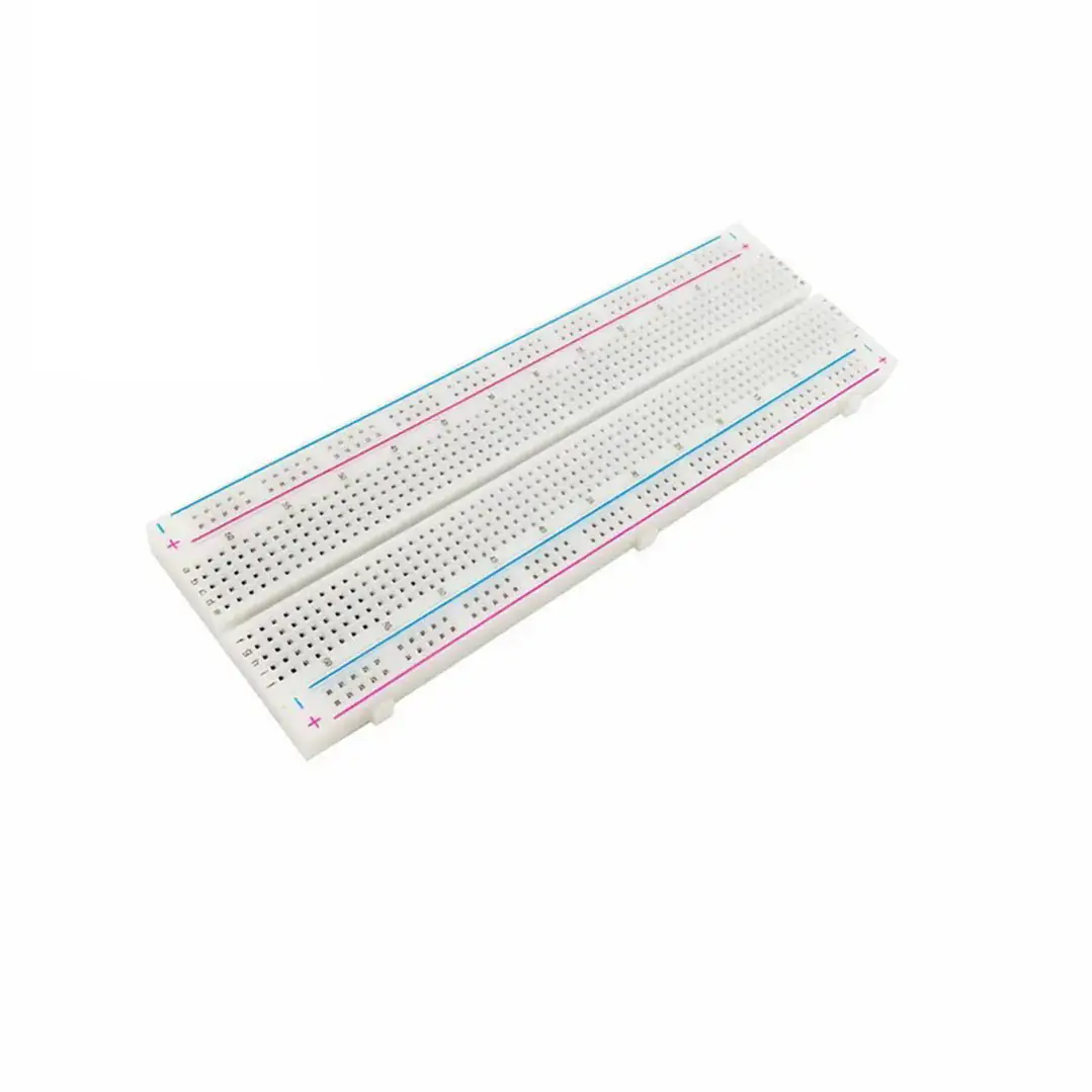 Kit Protoboard MB102 830 Puntos Fuente 3.3V 5V Jumpers 2