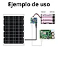 Kit Solar MPPT 6-24V 5V 3A EVE 3x18650 3500mAh - Miniatura 2