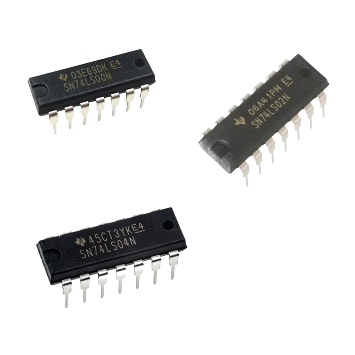 Kit 14 Circuitos Integrados TTL SN74LS Serie DIP 2