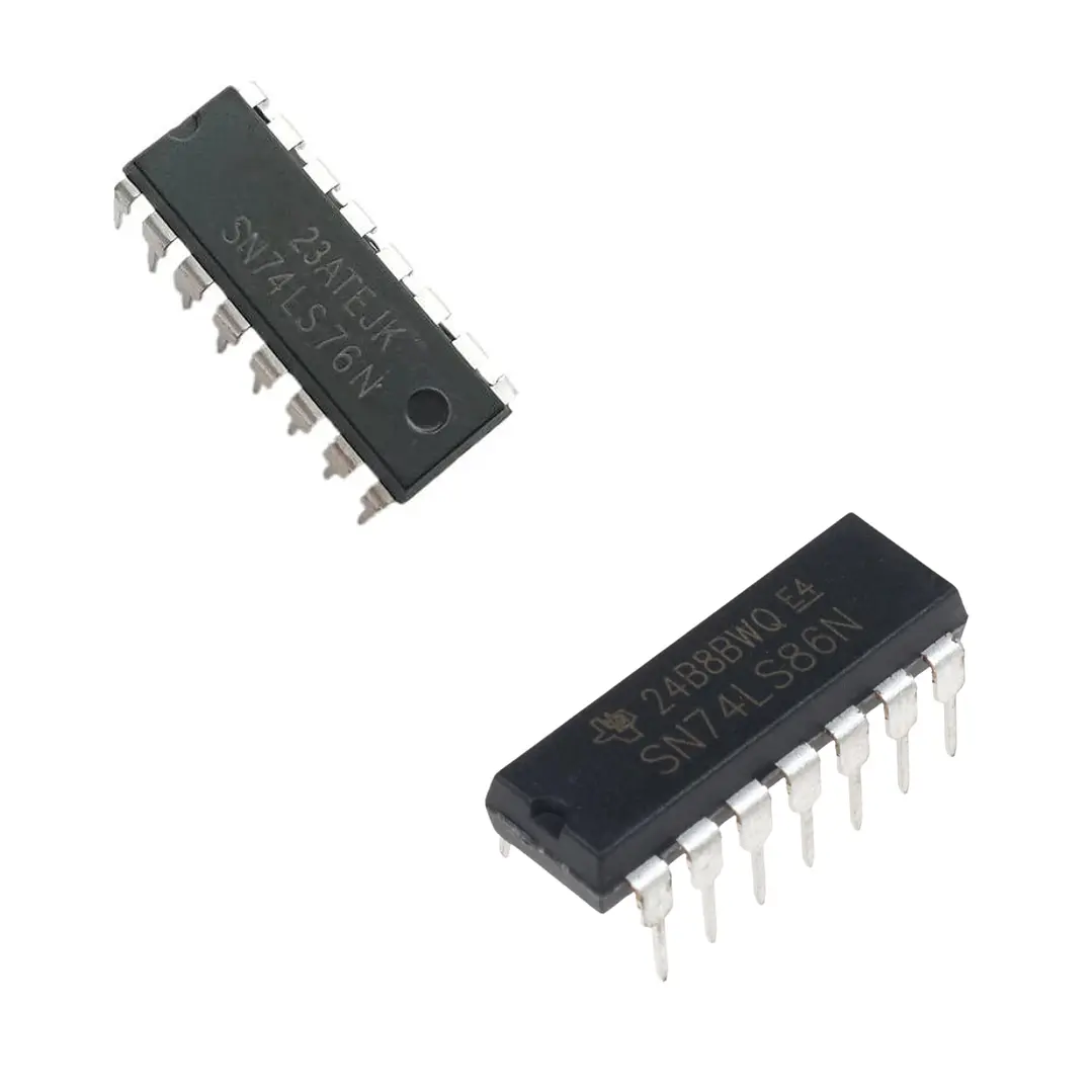Kit 14 Circuitos Integrados TTL SN74LS Serie DIP 4