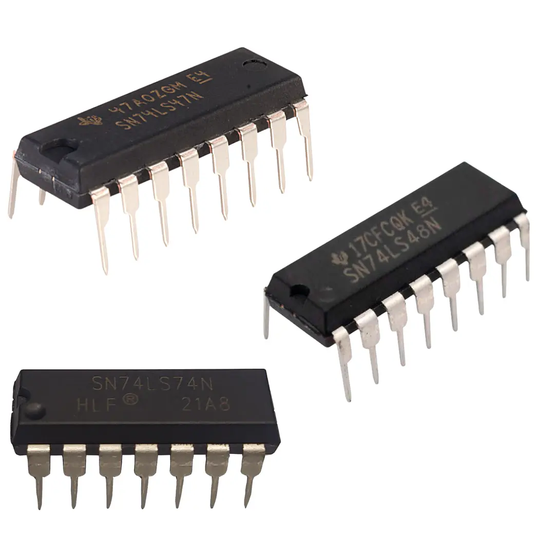 Kit 14 Circuitos Integrados TTL SN74LS Serie DIP 5