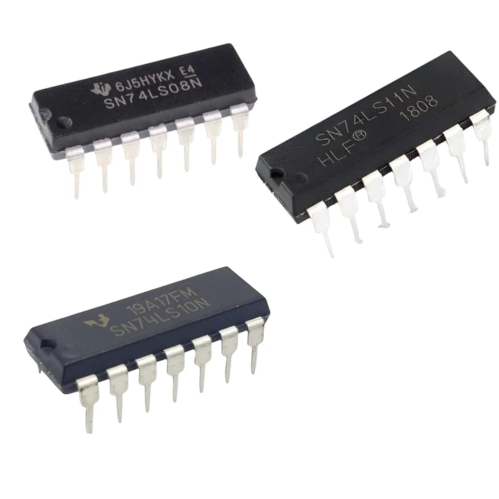 Kit 14 Circuitos Integrados TTL SN74LS Serie DIP 6