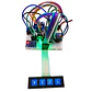 Prototipo Electrónica Ensamblado Alarma OLED Arduino - Miniatura 1