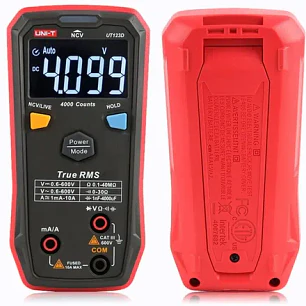 Multímetro Digital Smart True Rms 600v Ac/dc Ut123d Uni-t