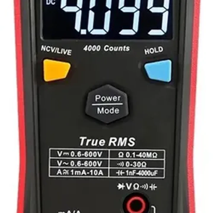 Multímetro Digital Smart True Rms 600v Ac/dc Ut123d Uni-t 3