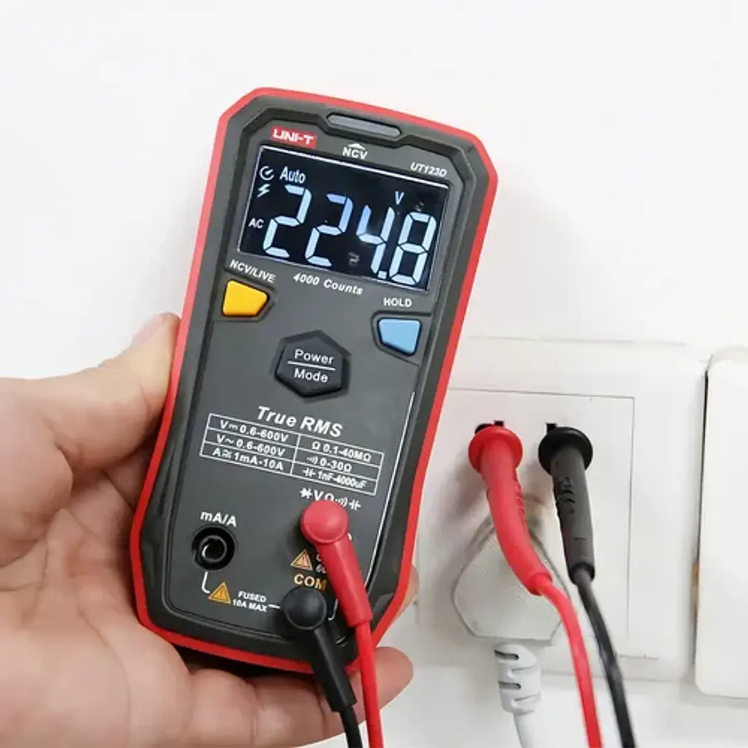 Multímetro Digital Smart True Rms 600v Ac/dc Ut123d Uni-t 6